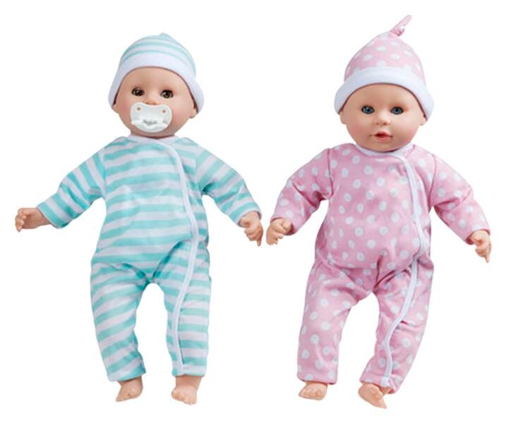 MINE TO LOVE LUKE AND LUCY DOLL SET