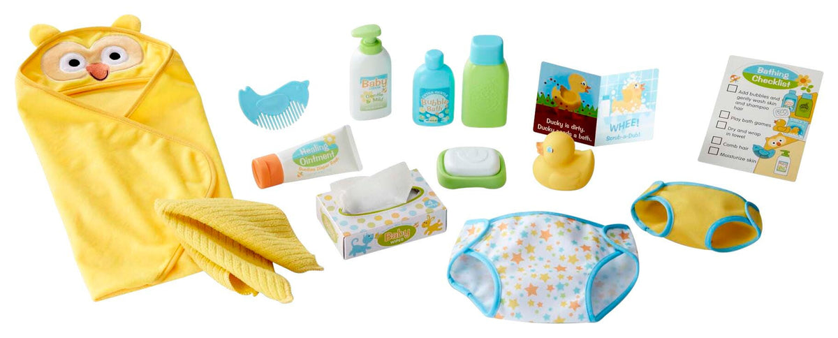 MINE TO LOVE CHANGING AND BATHTIME PLAY SET
