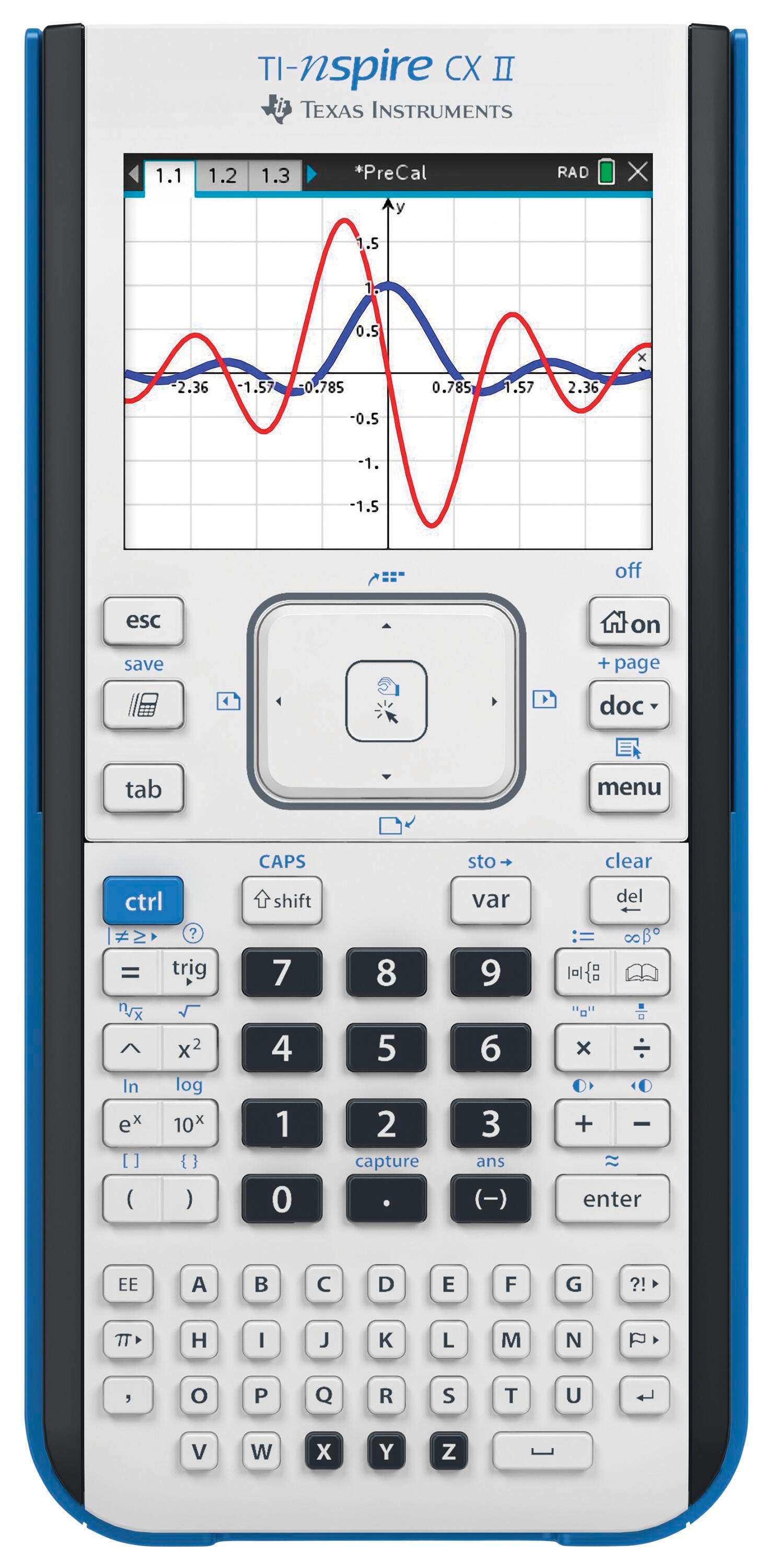 CALCULATOR GRAPHING TI NSPIRE CX II - NSCX2/TBL/2L1