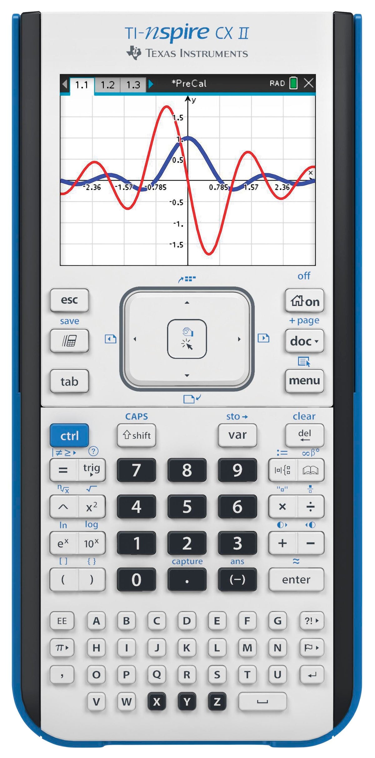 CALCULATOR GRAPHING TI NSPIRE CX II - NSCX2/TBL/2L1
