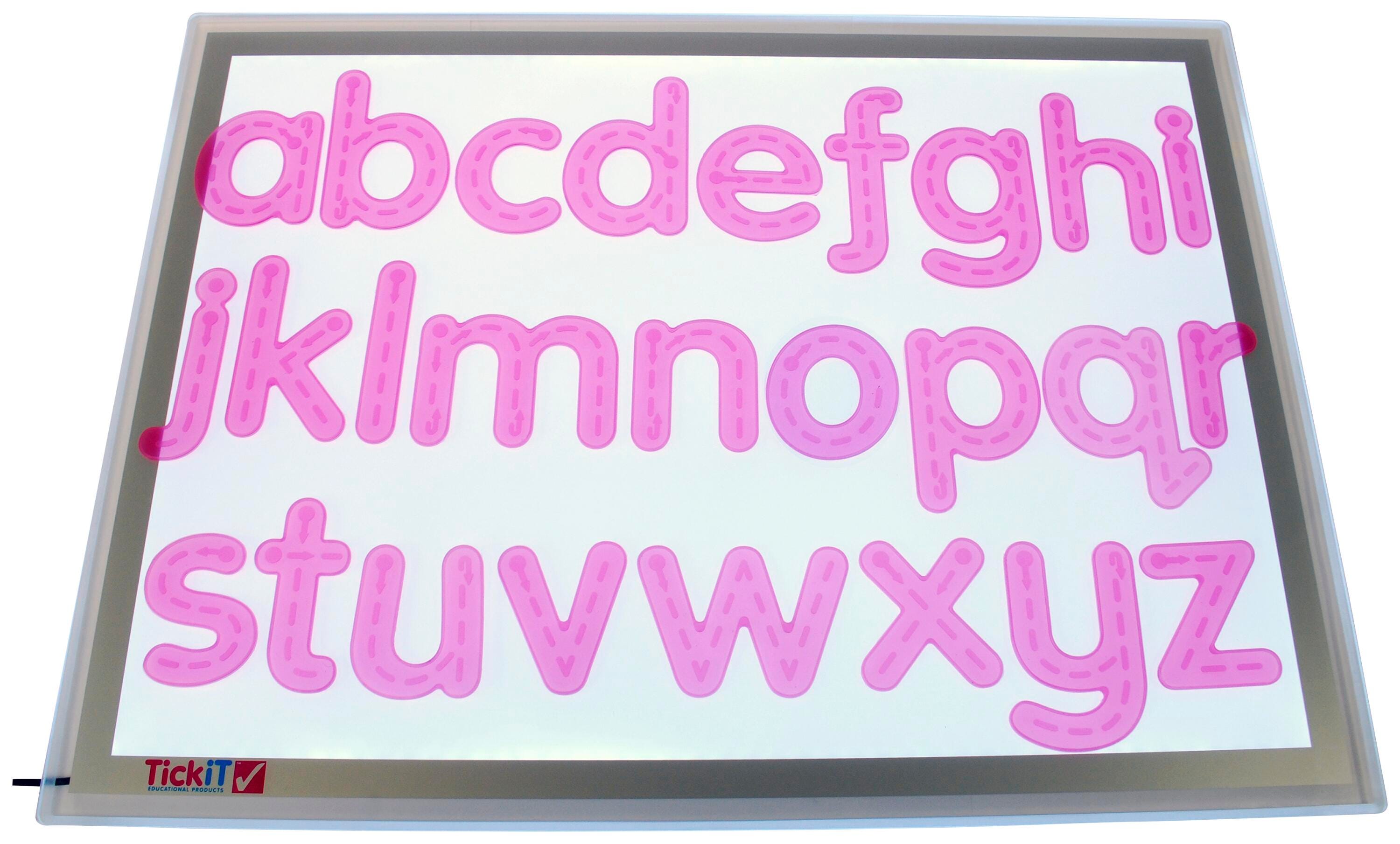 ALPHABET - SILISHAPES LOWERCASE LETTERS GR PK+