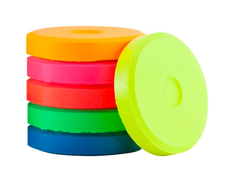 PAINT TEMPERA CAKES RICHESON MINI REFILL ASST FLUORESCENT SET OF 6