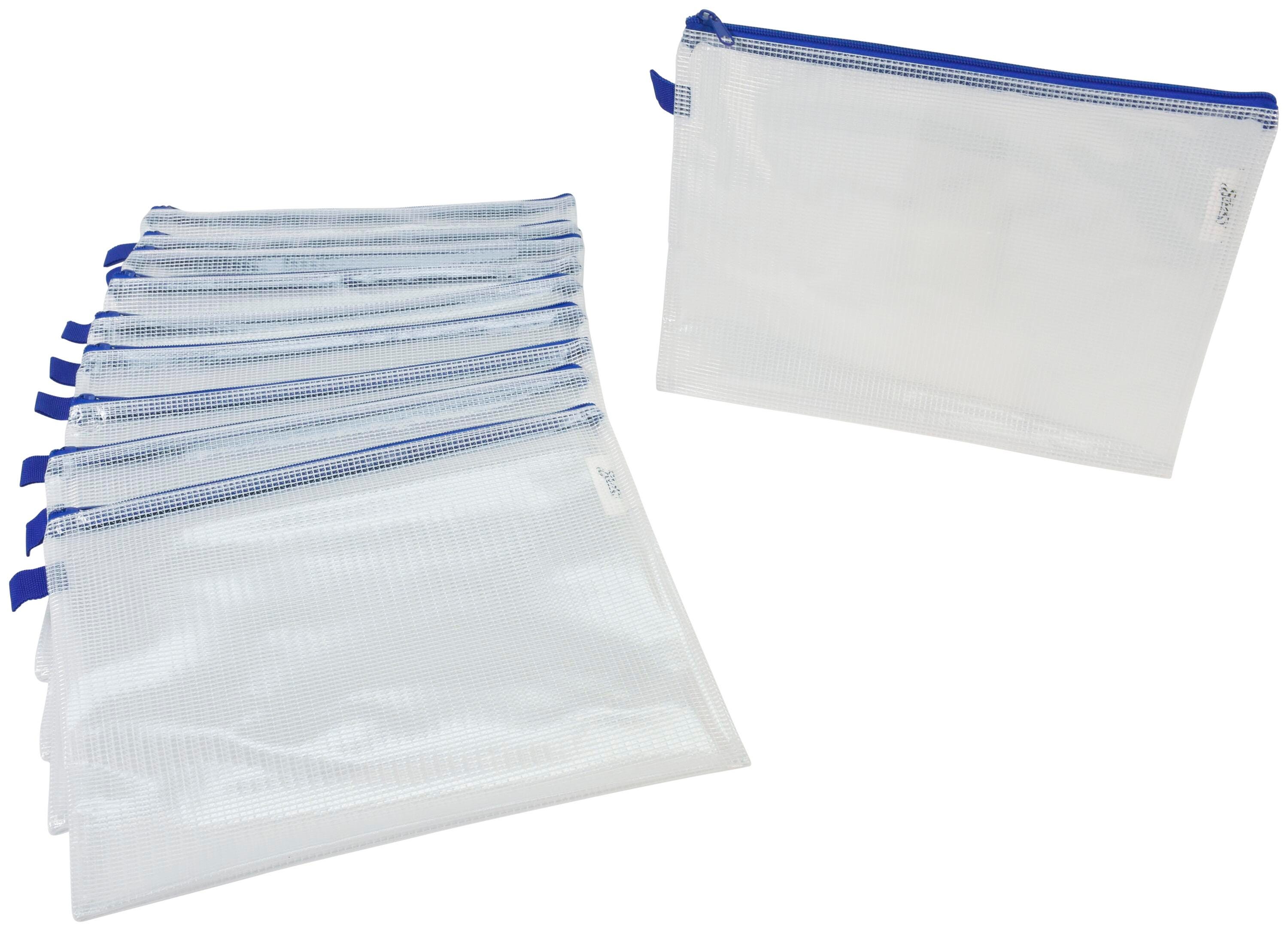 BAG SAX MESH ZIPPER BAG 10X13 IN PACK OF 10