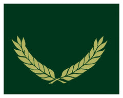 CERTIFICATE FOLDERS-GREEN GOLD FOIL STAMPLED 30 PACK