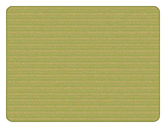 CARPETS FOR KIDS - KIDSOFT SUBTLE STRIPES - 6 FT X 9 FT RECTANGLE - GREEN/TAN