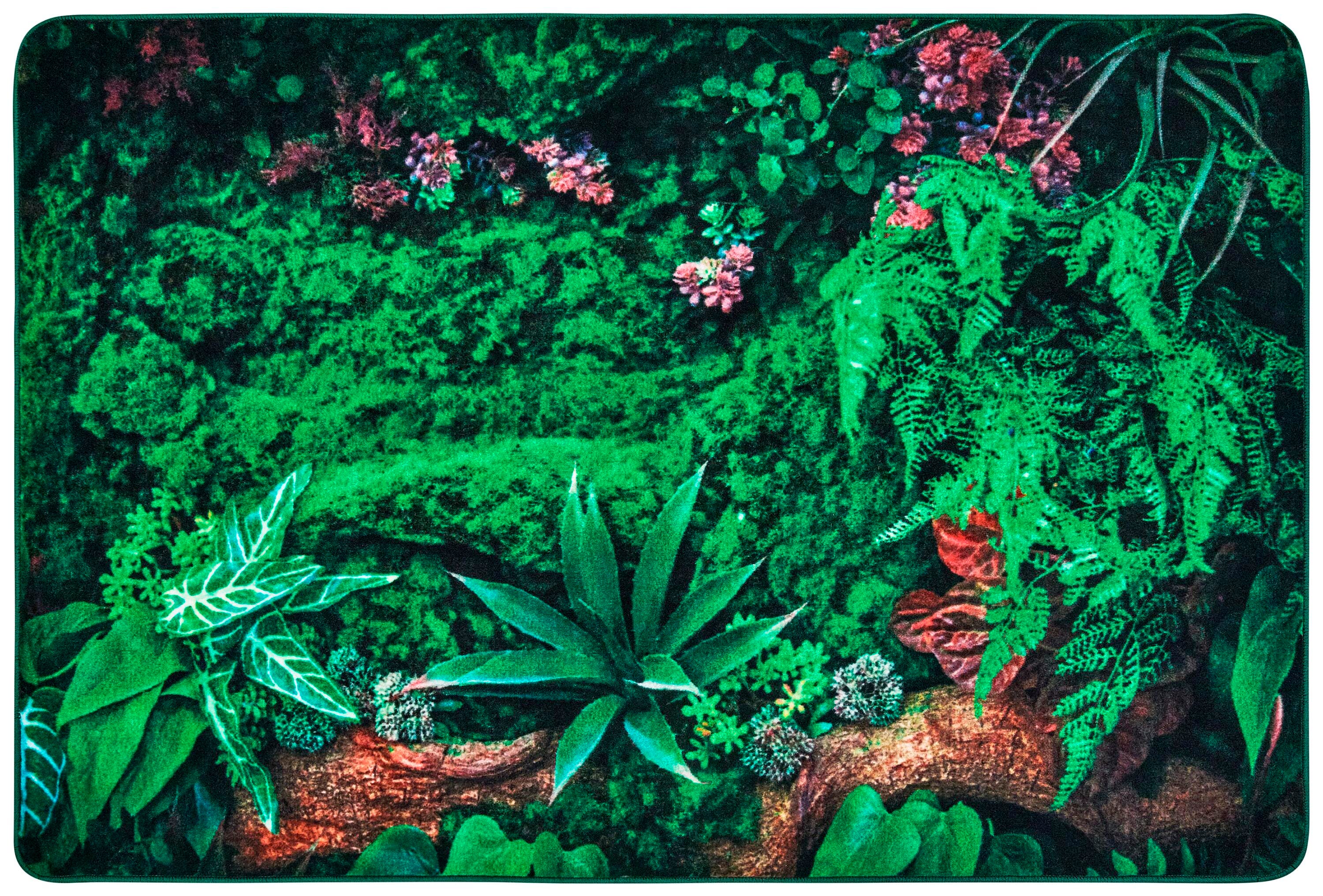 CARPETS FOR KIDS - PIXEL PERFECT REAL JUNGLE FLOOR - 3 FT X 5 FT RECTANGLE