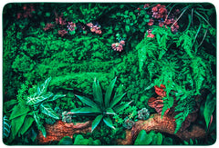 CARPETS FOR KIDS - PIXEL PERFECT REAL JUNGLE FLOOR - 3 FT X 5 FT RECTANGLE