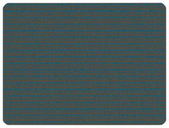 CARPETS FOR KIDS - KIDSOFT SUBTLE STRIPES - 4 FT X 6 FT RECTANGLE - GRAY/BLUE