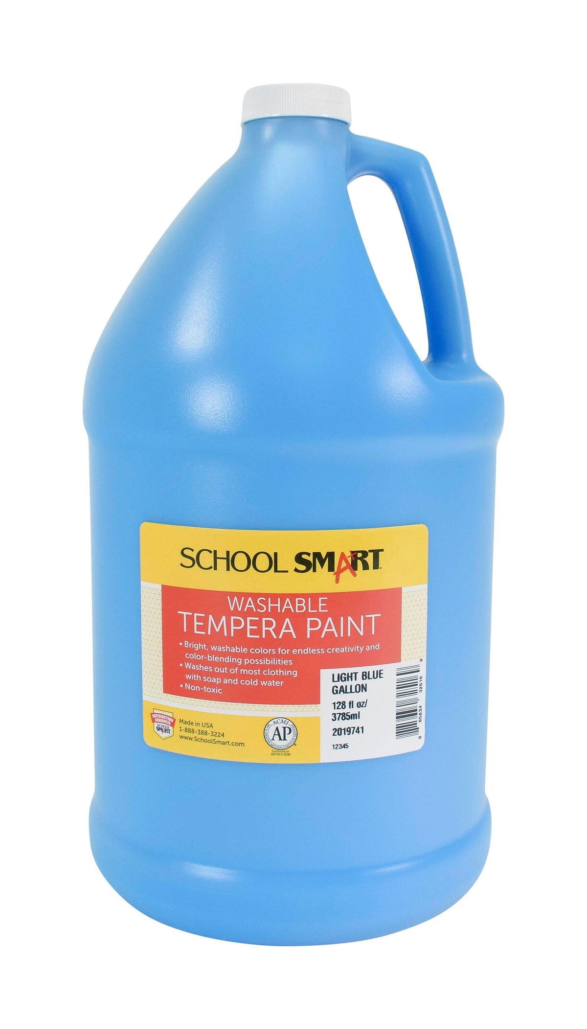 PAINT TEMPERA WASH SCHOOL SMART LIGHT BLUE GALLON