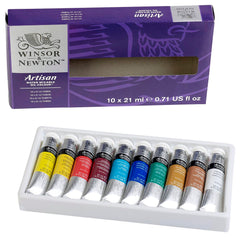 PAINT OIL WINSOR AND NEWTON 0.71 OZ SET OF 10