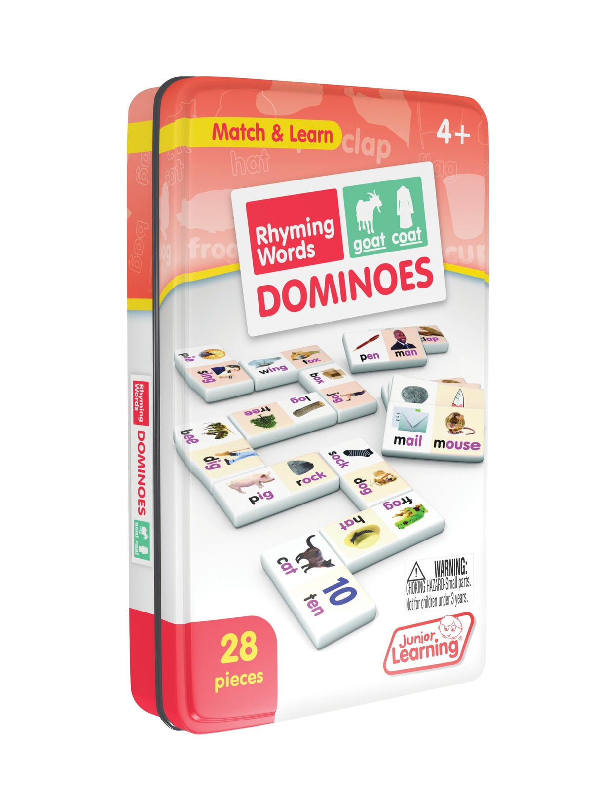 GAME - DOMINOES RHYMING WORDS GR K+