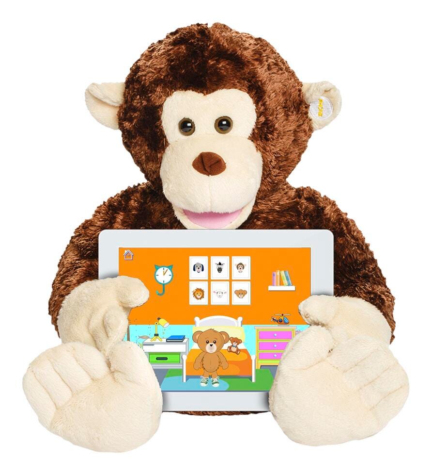 BLUEBEE PALS - PARKER THE MONKEY