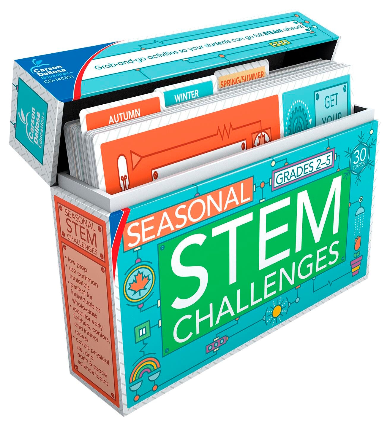 CARDS SEASONAL STEM CHALLENGES GR 2-5