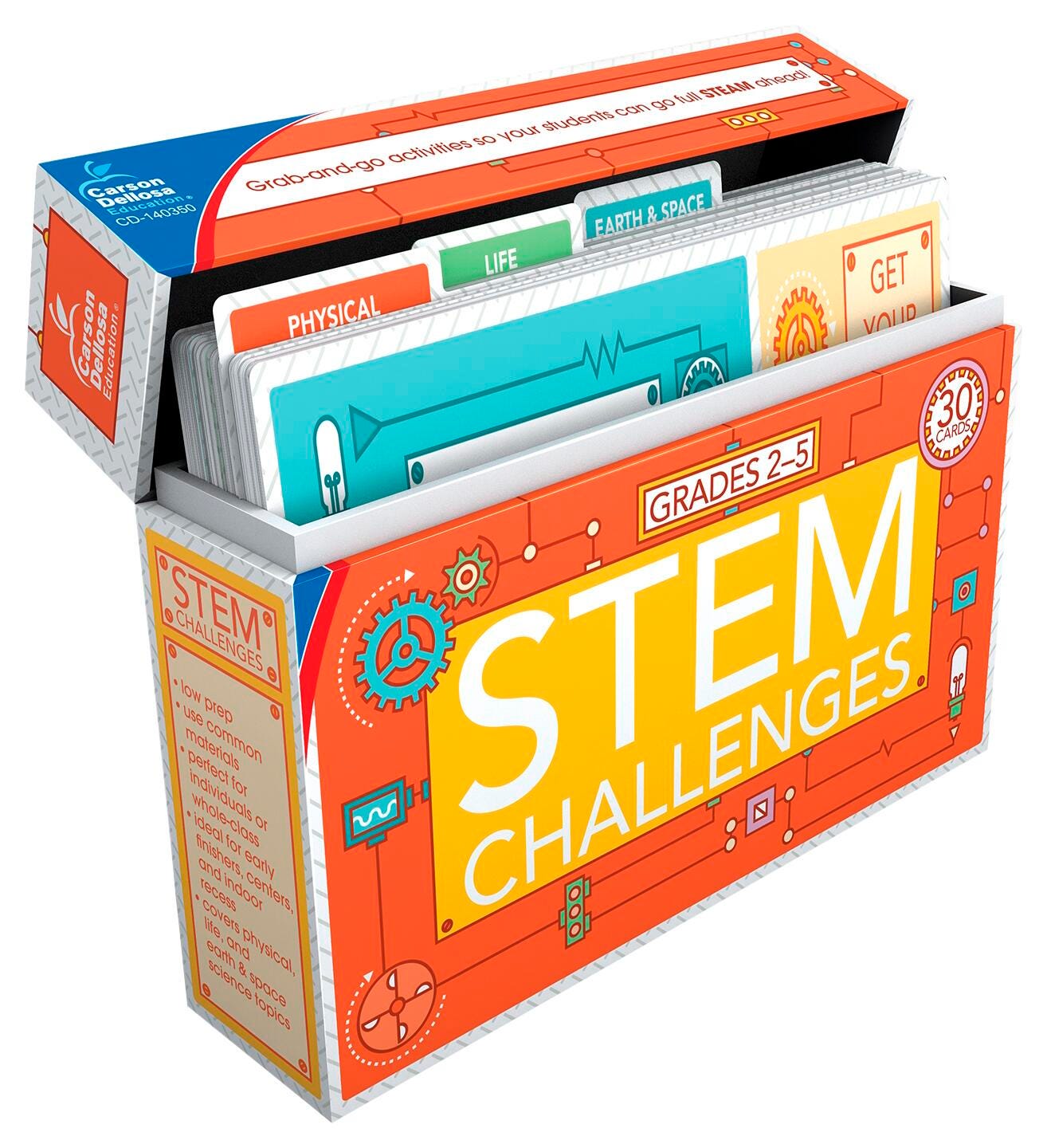 CARDS STEM CHALLENGES GR 2-5
