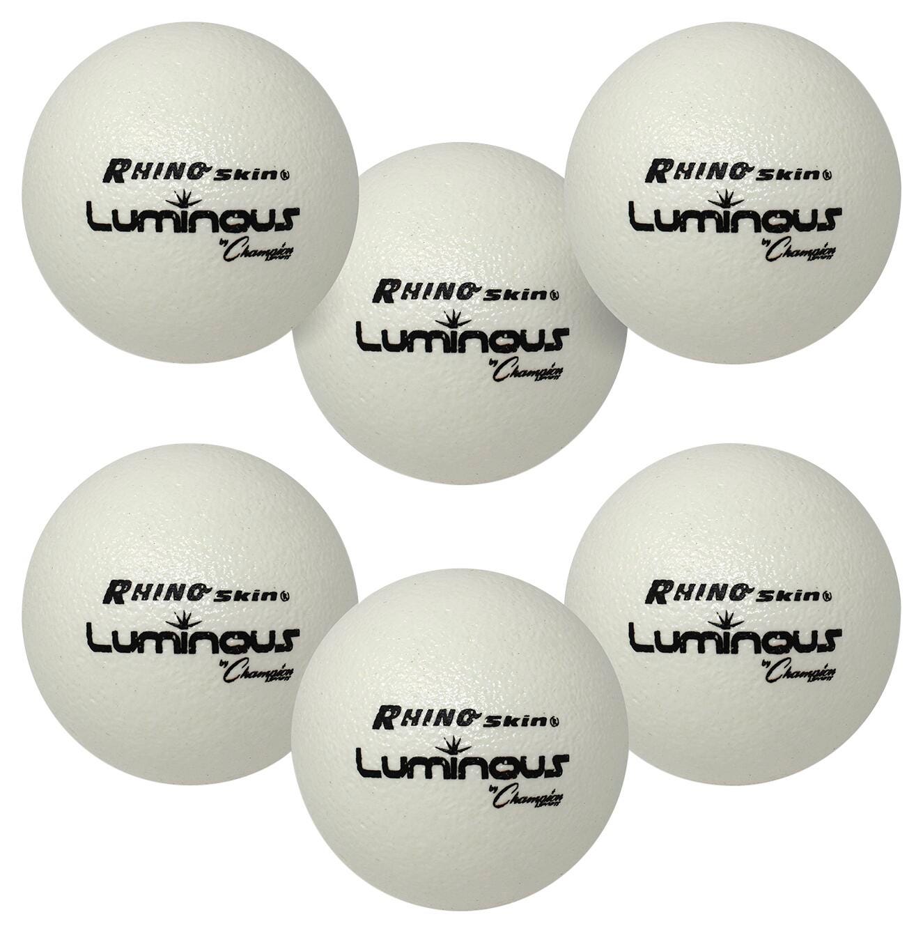 LUMINOUS BALLS SET OF 6 COLORS