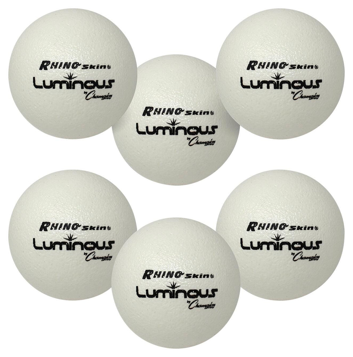 LUMINOUS BALLS SET OF 6 COLORS