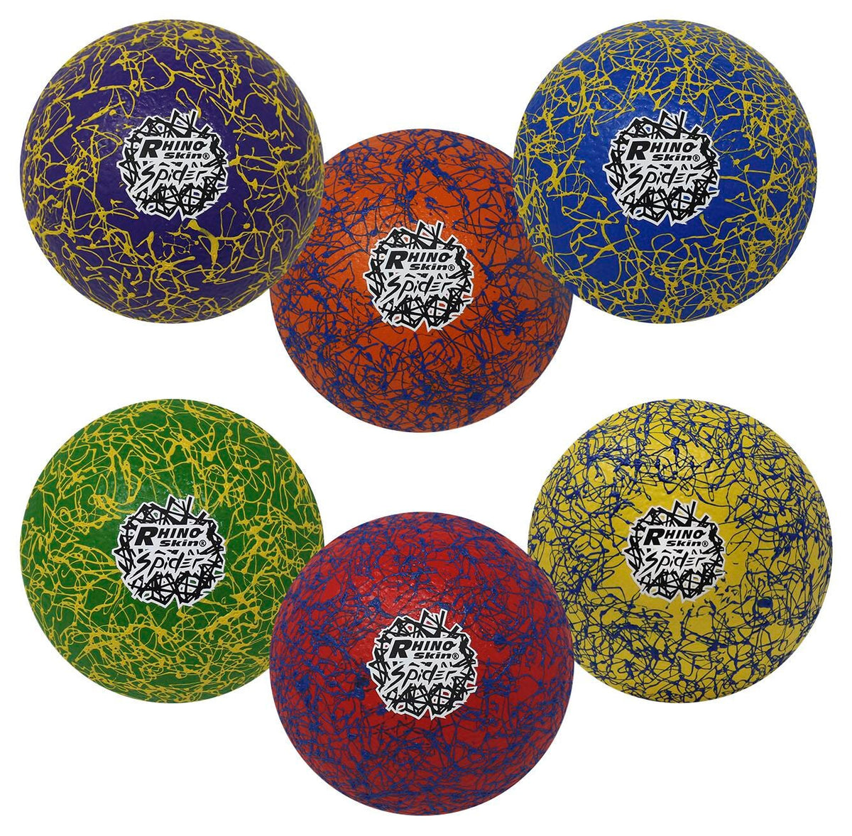 SPIDER BALLS SET OF 6 COLORS