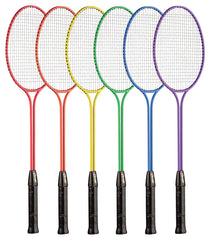 BADMINTON TWIN STEEL RACQUETS