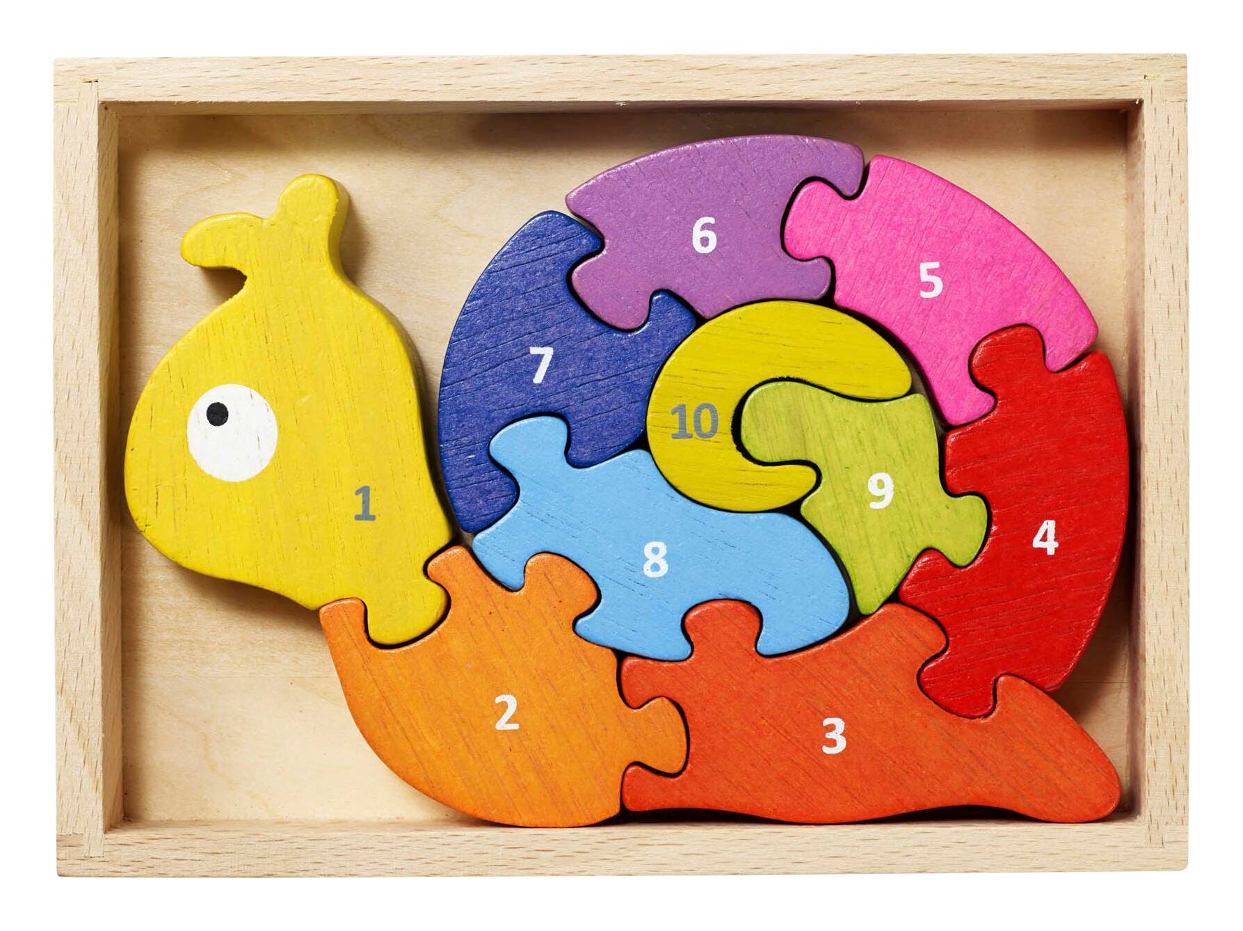 NUMBER SNAIL PUZZLE