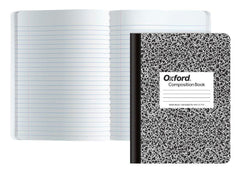 PAPER COMP BOOK 9.75X7.5 IN WIDE RULED BLACK/WHITE 100 SHTS