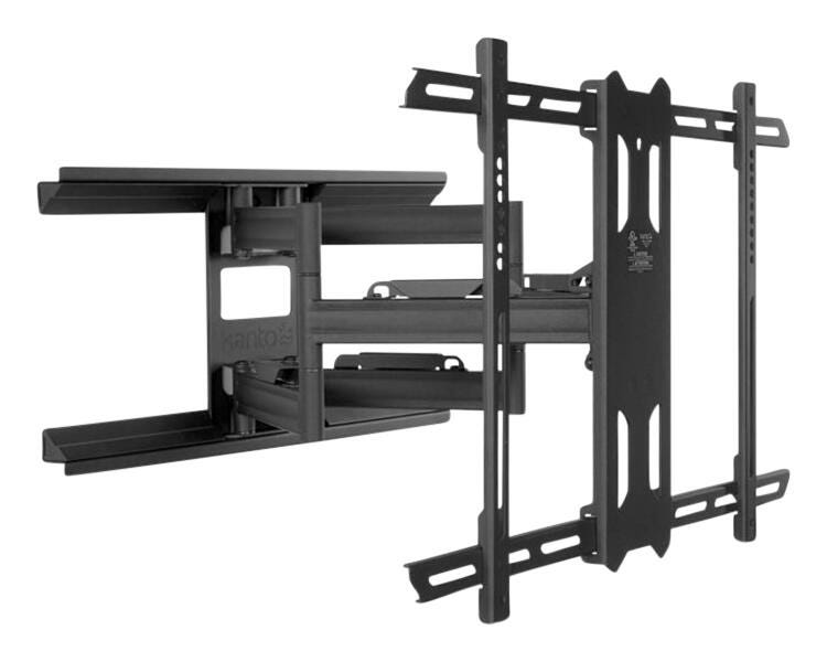 FULL-MOTION TV WALL MOUNT FOR MOST 37 IN - 75 IN FLAT-PANEL TVS - EXTENDS 21.8 IN - BLACK - PDX650
