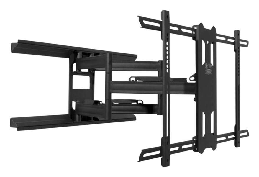 KANTO LIVING FULL-MOTION TV WALL MOUNT FOR 39-80 IN FLAT-PANEL TVS - 30 X 2 X 17 - BLACK