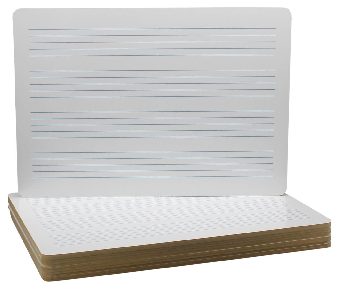 DRY ERASE MUSIC STAFF BOARD 11 X 16 PACK OF 12