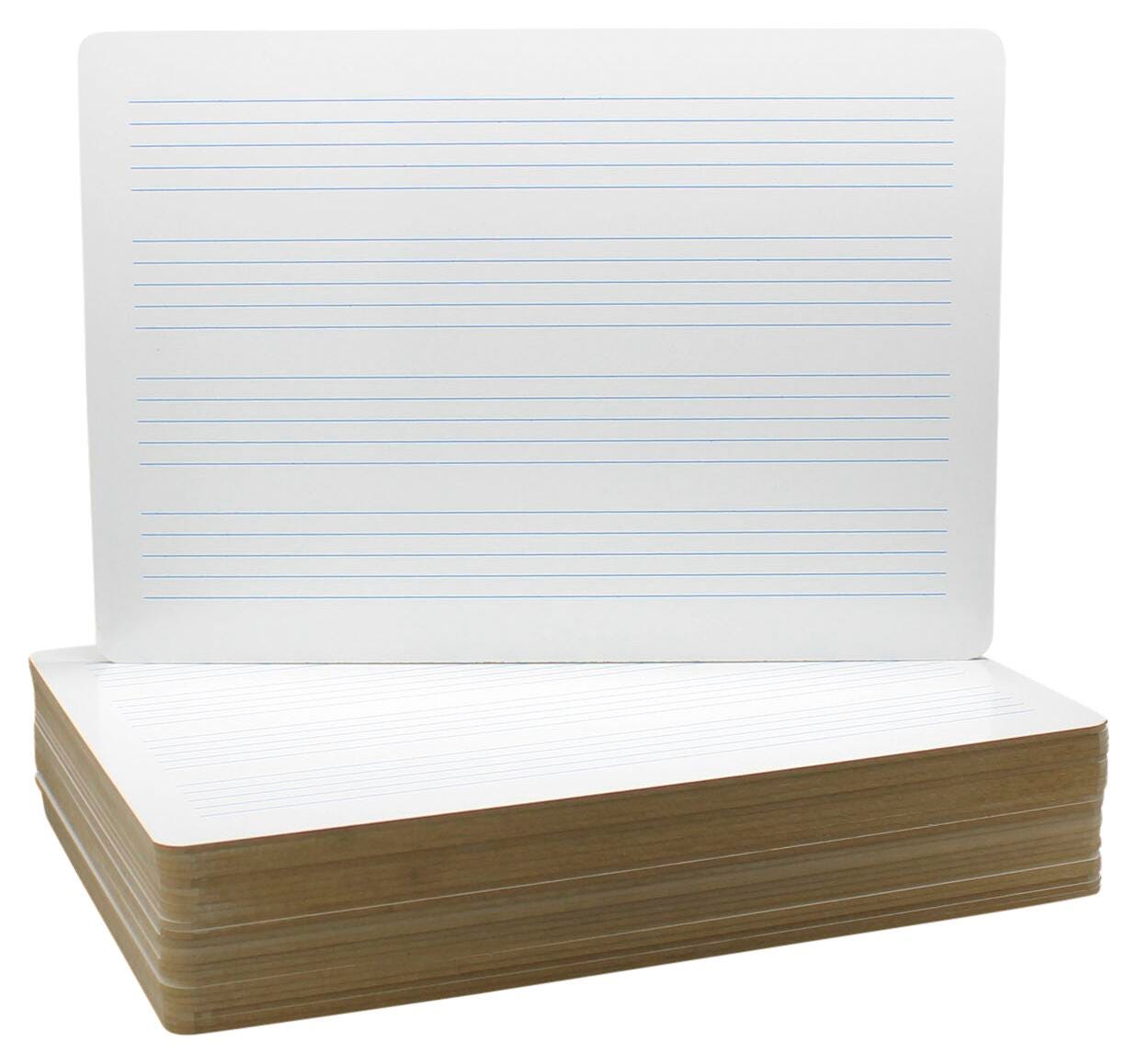 DRY ERASE MUSIC STAFF BOARD 11 X 16 PACK OF 24