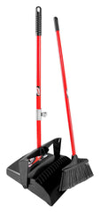 OPEN LOBBY DUST PAN AND BROOM SET - CASE OF 2