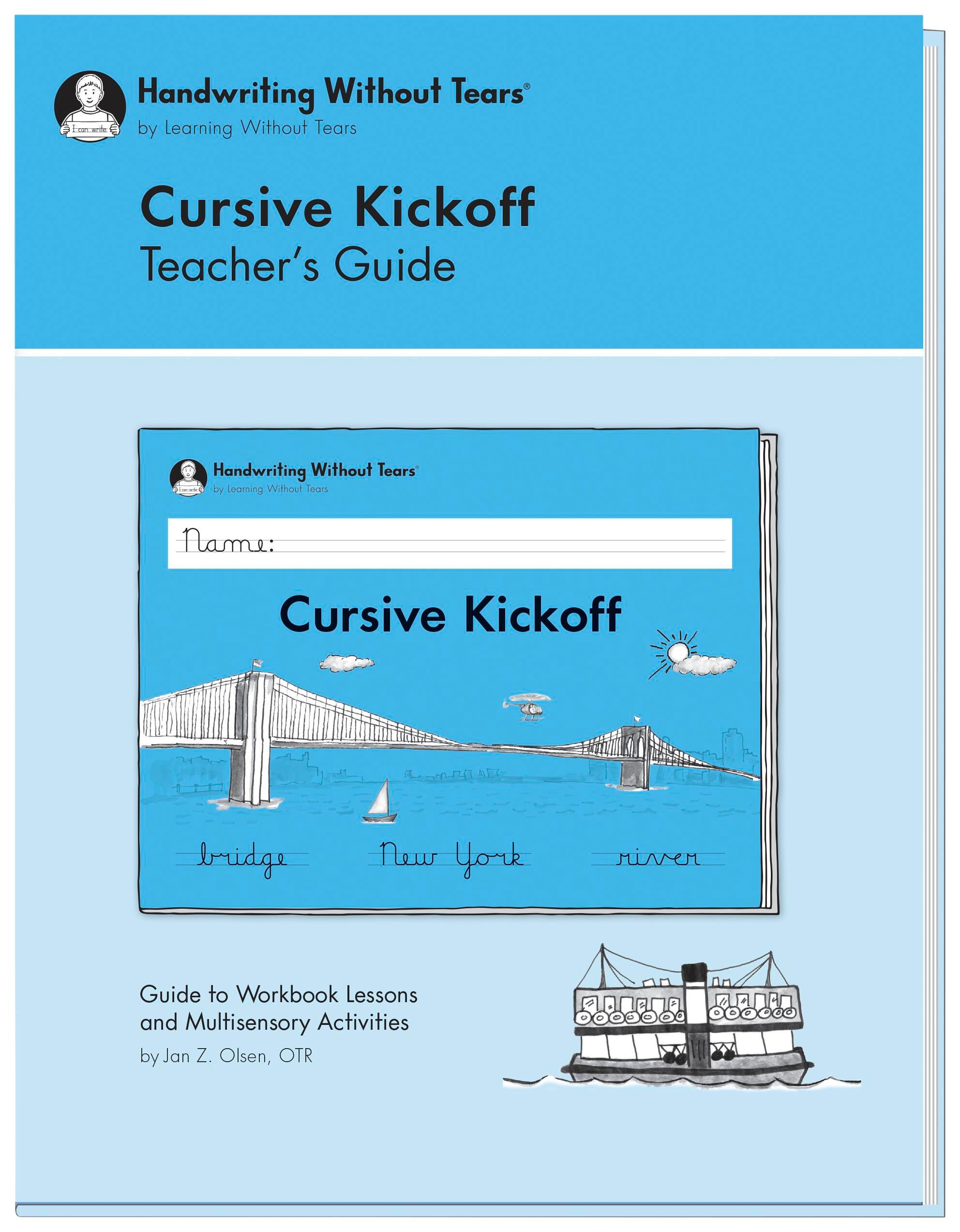GUIDE - CURSIVE KICK OFF TEACHERS GUIDE