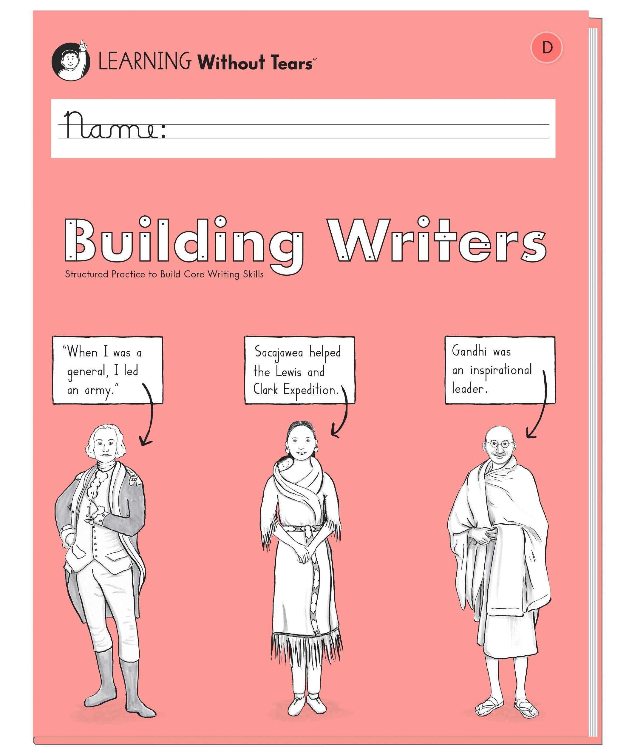 WORKBOOK - BUILDING WRITERS D/GR 3
