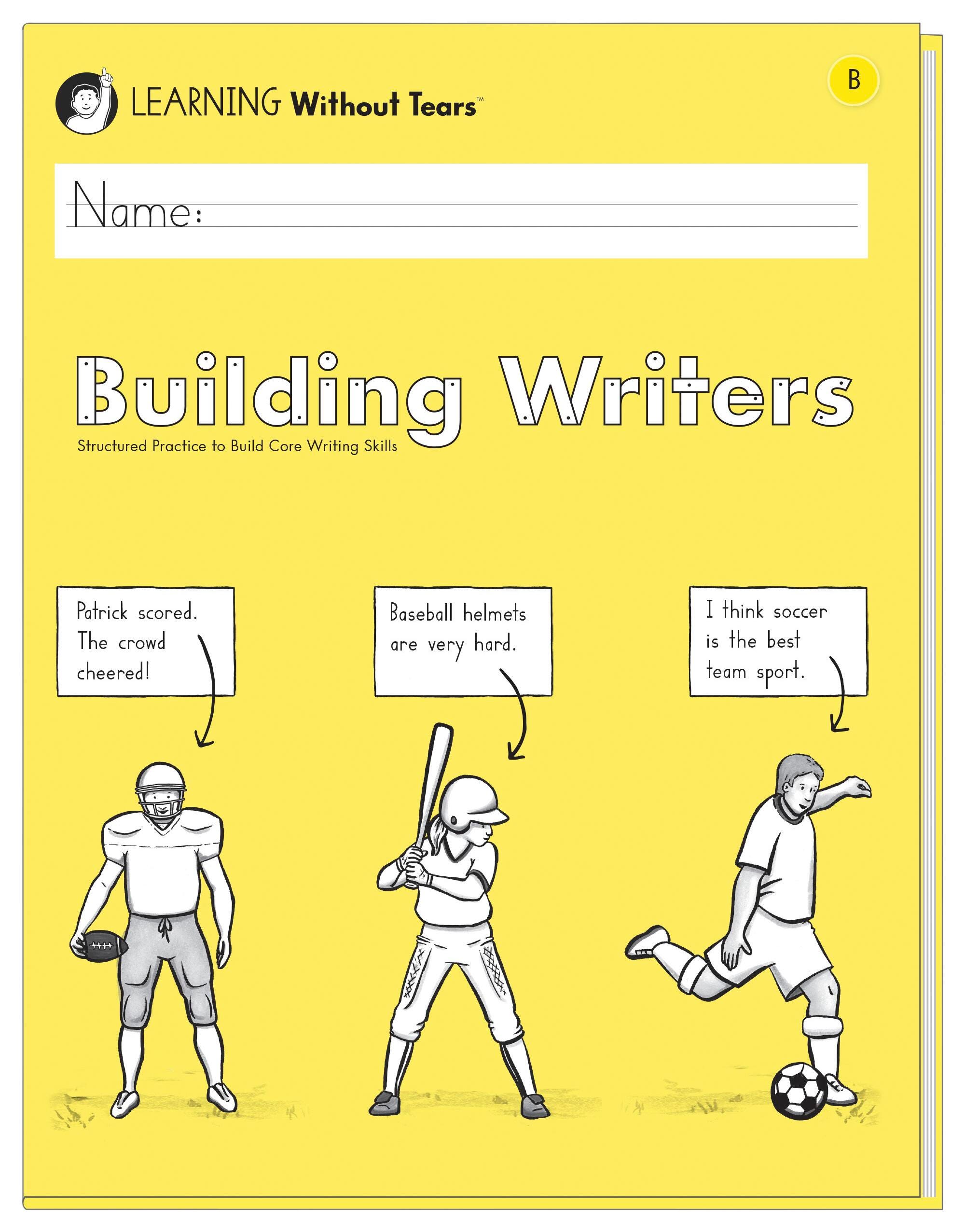 WORKBOOK - BUILDING WRITERS B/GR 1