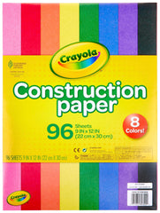 PAPER PAD CONSTRUCTION CRAYOLA 9X12 IN 96 SHTS