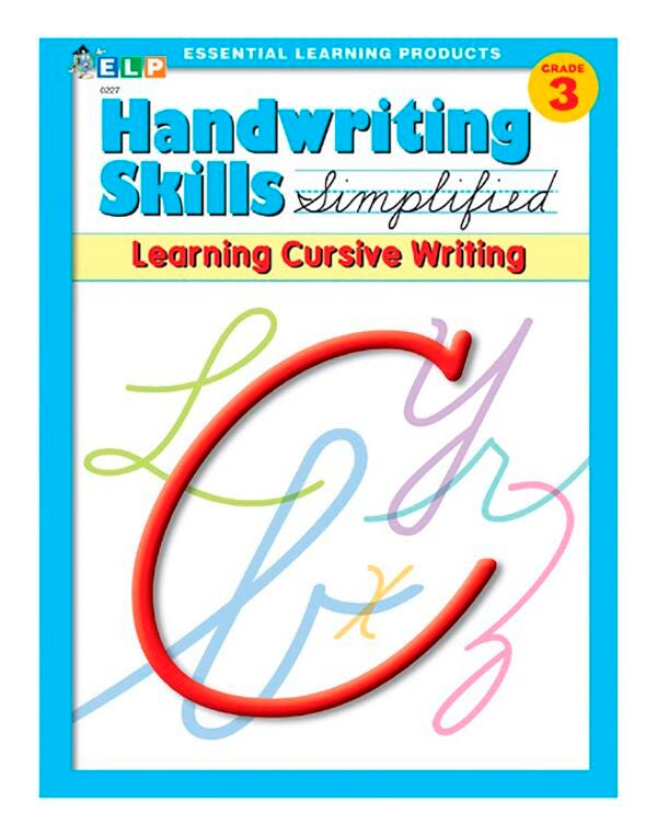 WORKBOOK - LEARNING CURSIVE WRITING GR 3