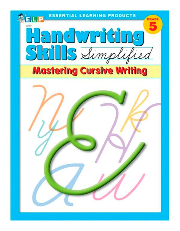 WORKBOOK - MASTERING CURSIVE WRITING GR 5