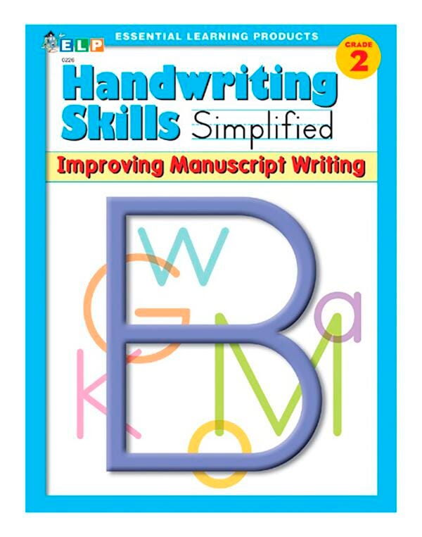 WORKBOOK - LEARNING MANUSCRIPT WRTING GR 2