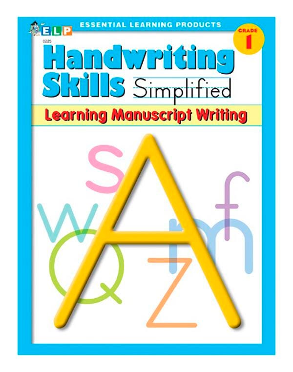 WORKBOOK - LEARNING MANUSCRIPT WRTING GR 1