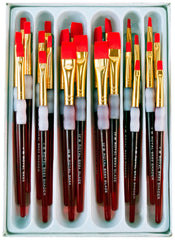 BRUSH PAINT BIG KIDS CHOICE FLAT VALUE SET OF 24