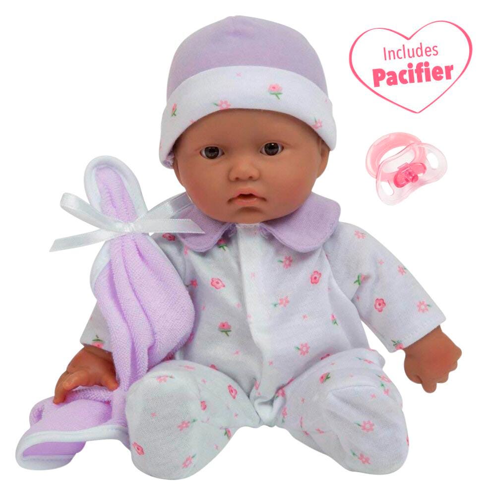 LA BABY 11 INCH SOFT BODY HISPANIC DOLL