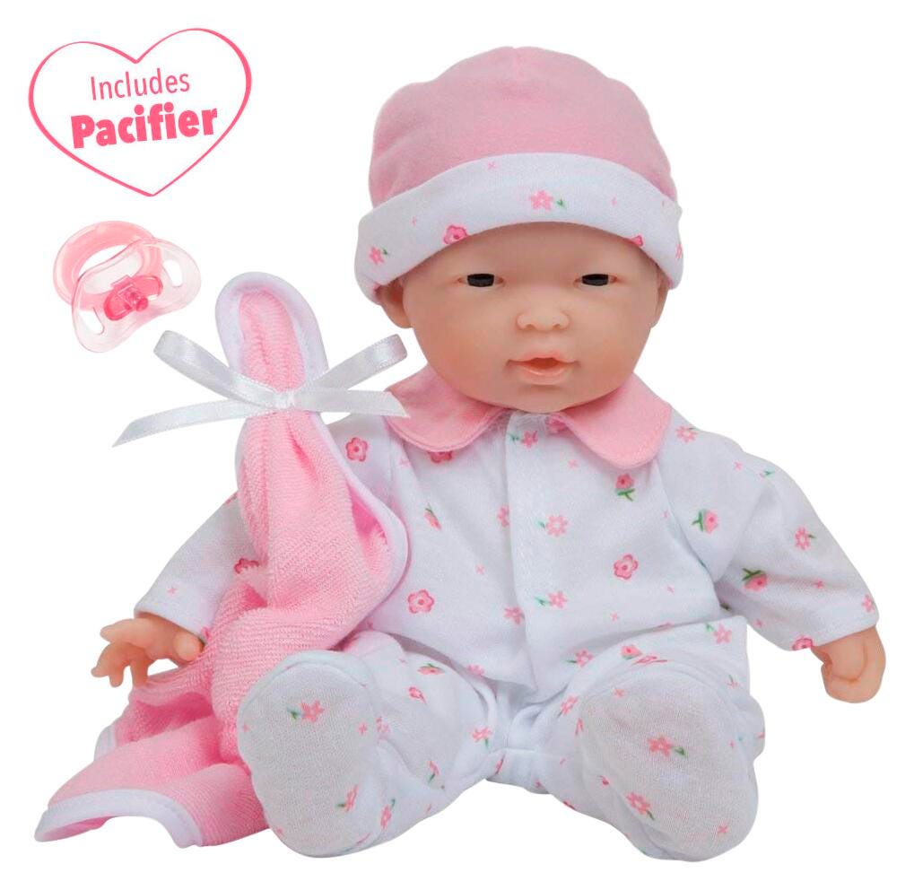 LA BABY 11 INCH SOFT BODY ASIAN DOLL