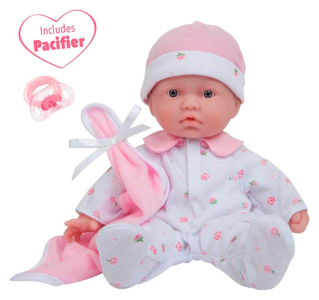 LA BABY 11 INCH SOFT BODY CAUCASIAN DOLL