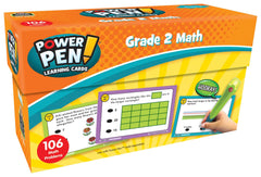 POWER PEN - MATH LEARNING CARDS GR 2
