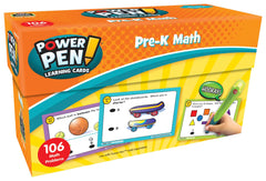 POWER PEN - MATH LEARNING CARDS GR PREK