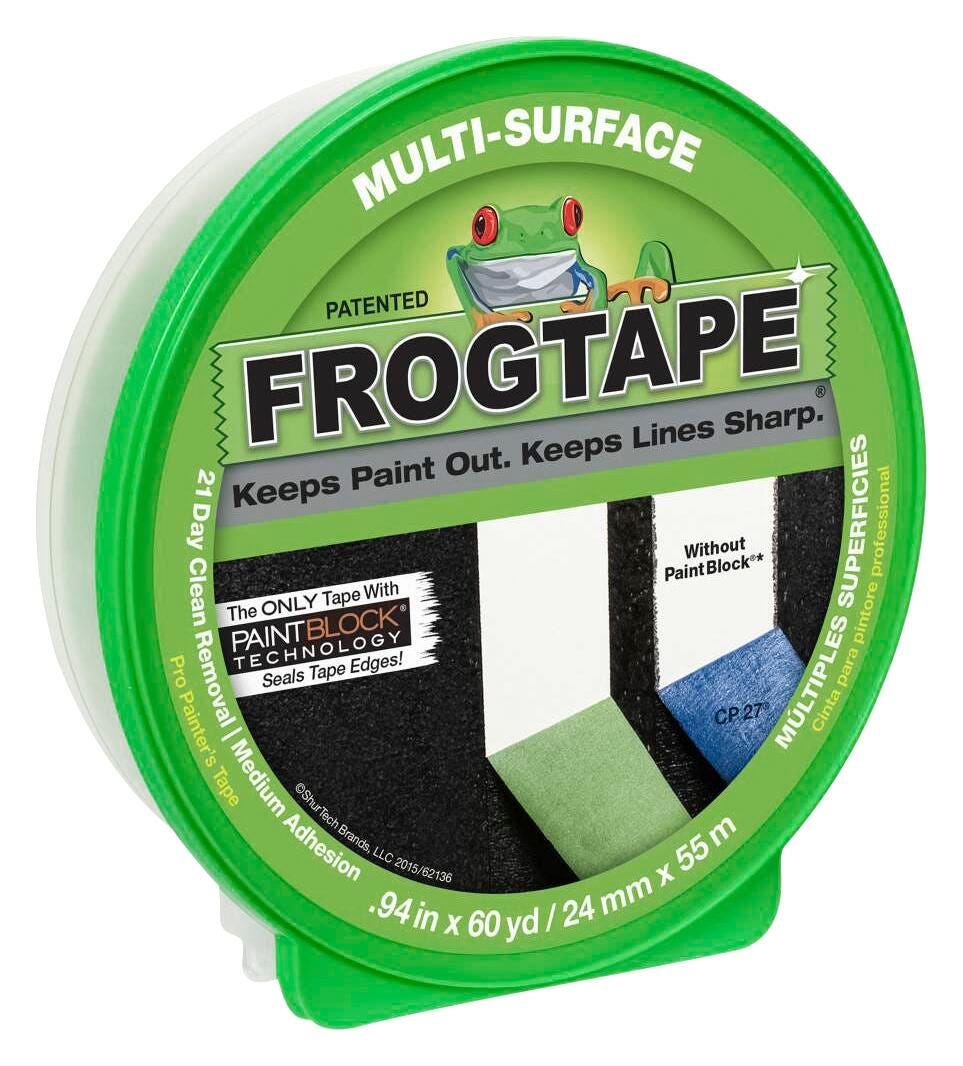TAPE FROG MULTI SURFACE 0.94 IN X 60 YD GREEN