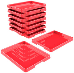 TRAY ACTIVITY 12 X 16 LARGE RED PACK OF 12