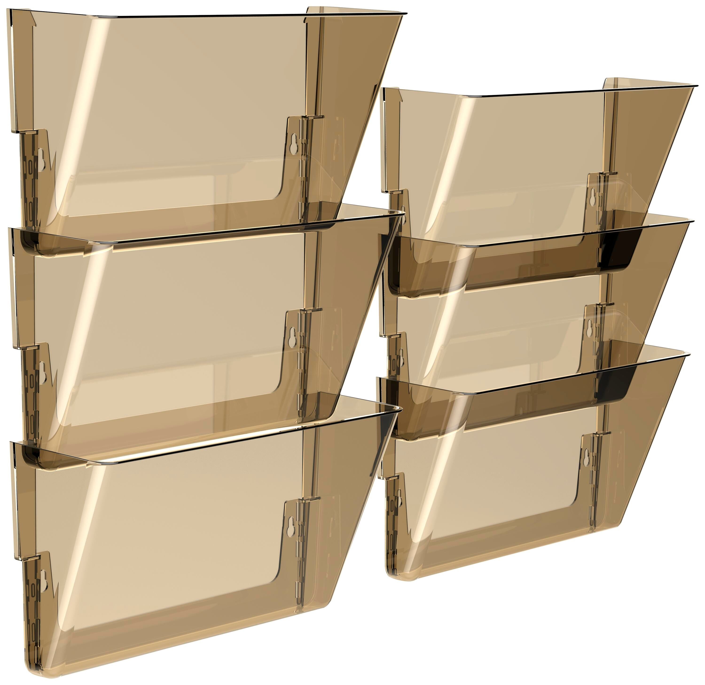 WALL POCKET STOREX LETTER SMOKE PACK OF 6