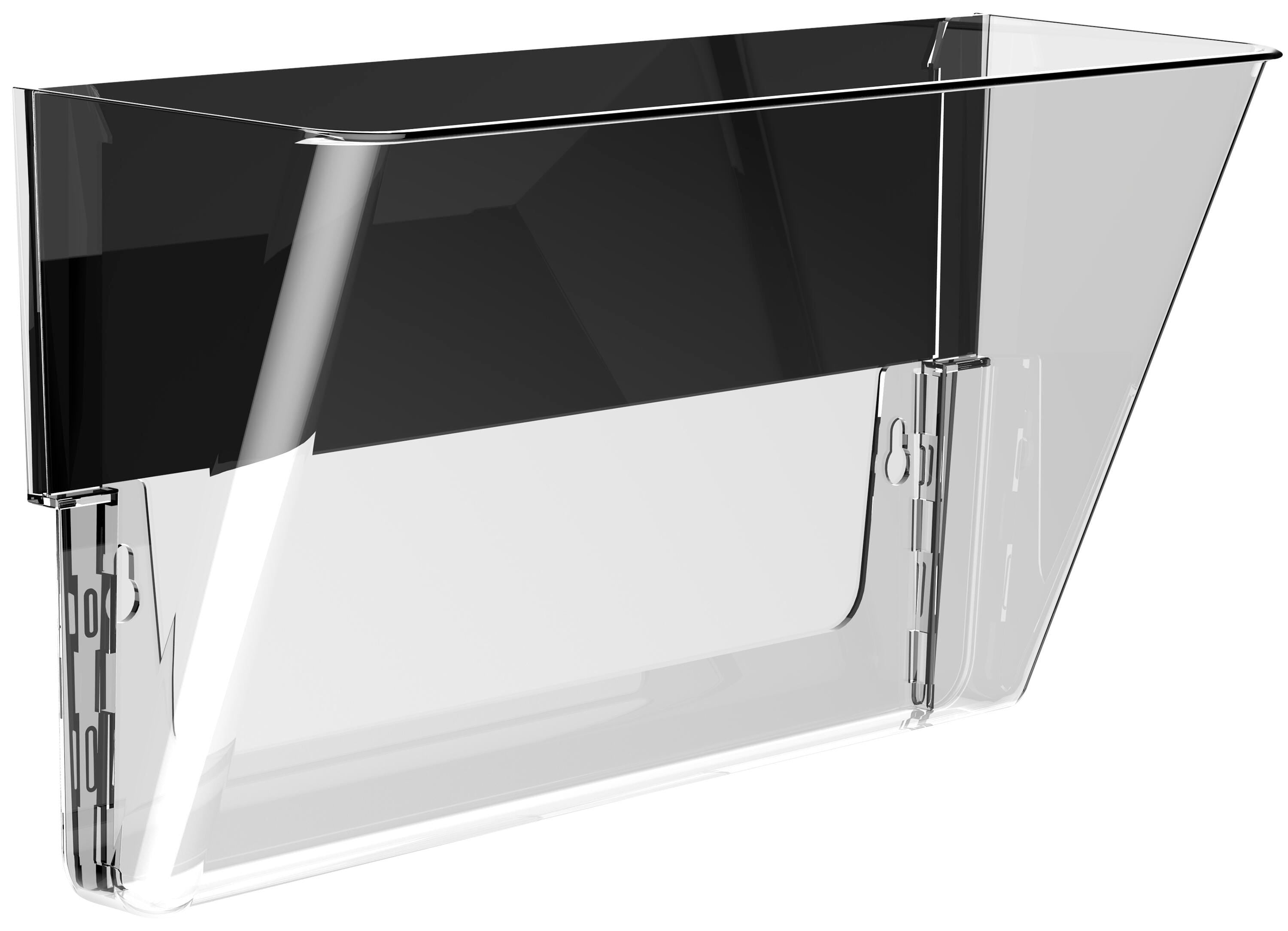 WALL POCKET STOREX MAGNETIC LETTER CLEAR