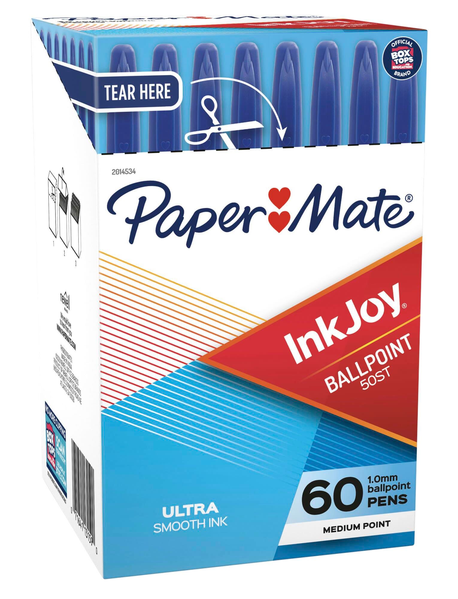 PEN PM INKJOY 50ST 1.0MM BLUE PACK OF 60