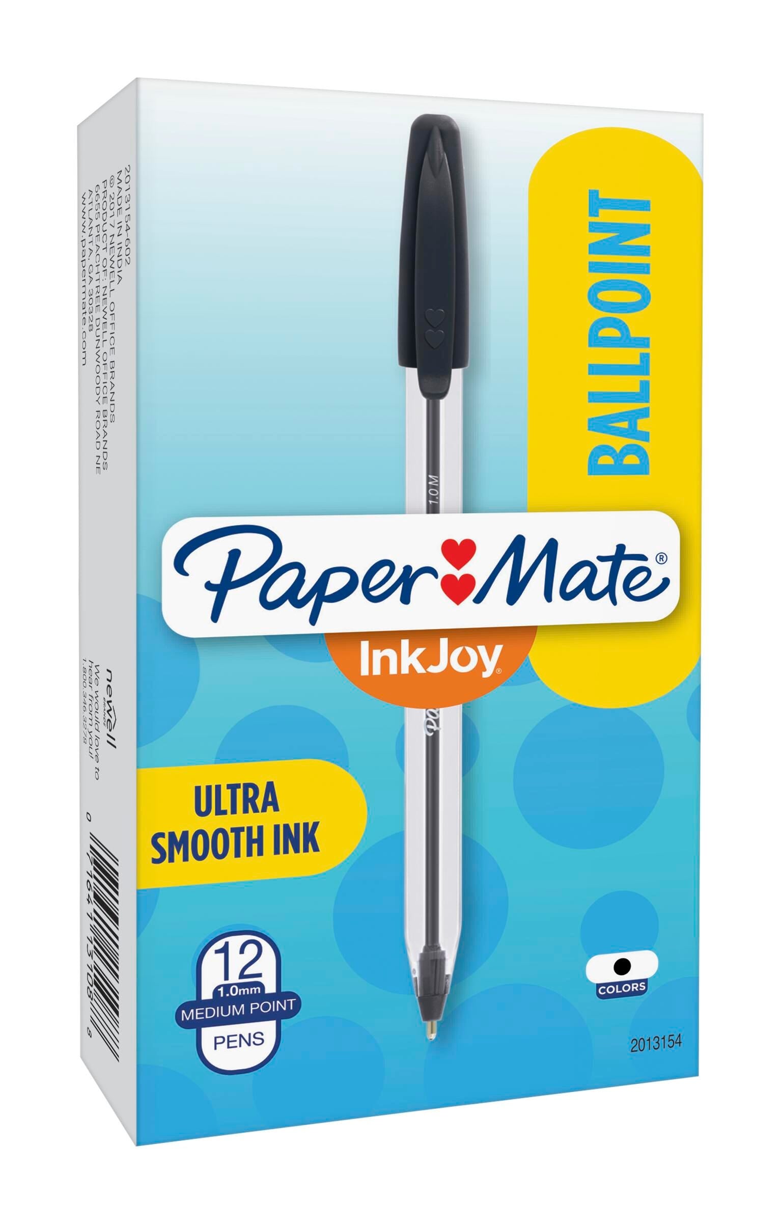 PEN PM INKJOY 50ST 1.0MM BLACK PACK OF 12