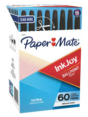 PEN PM INKJOY 50ST 1.0MM BLACK PACK OF 60